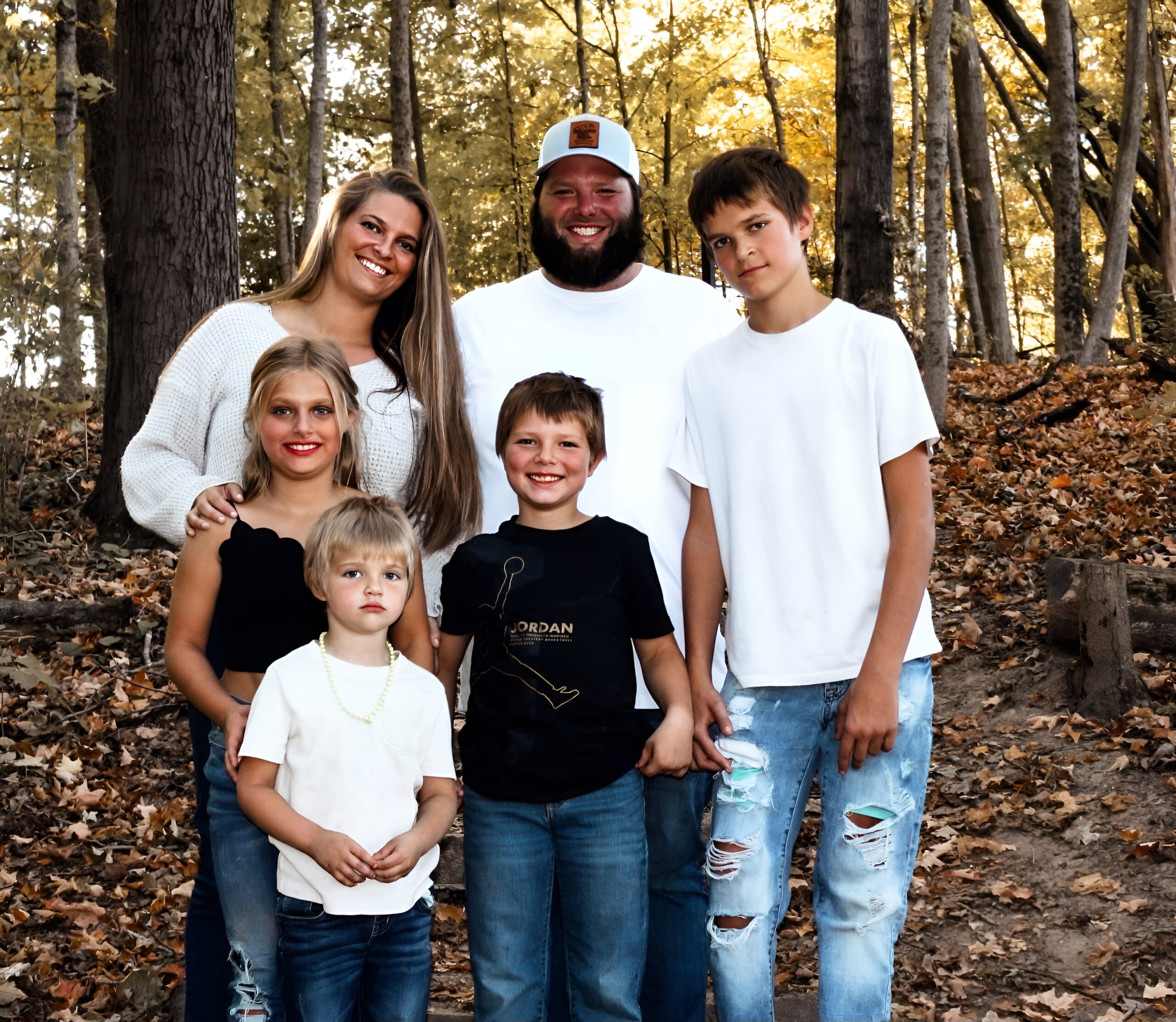 photo of the Oakes family